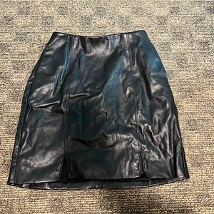 Leather Skirt